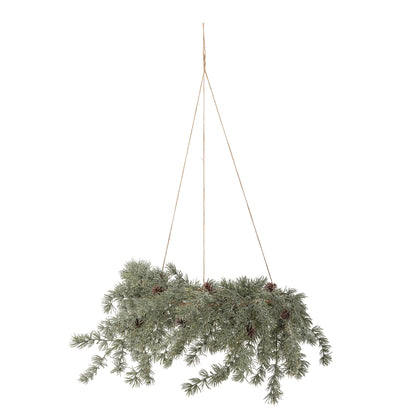 Bloomingville Cedar Wreath, Green, Artificial Flowers