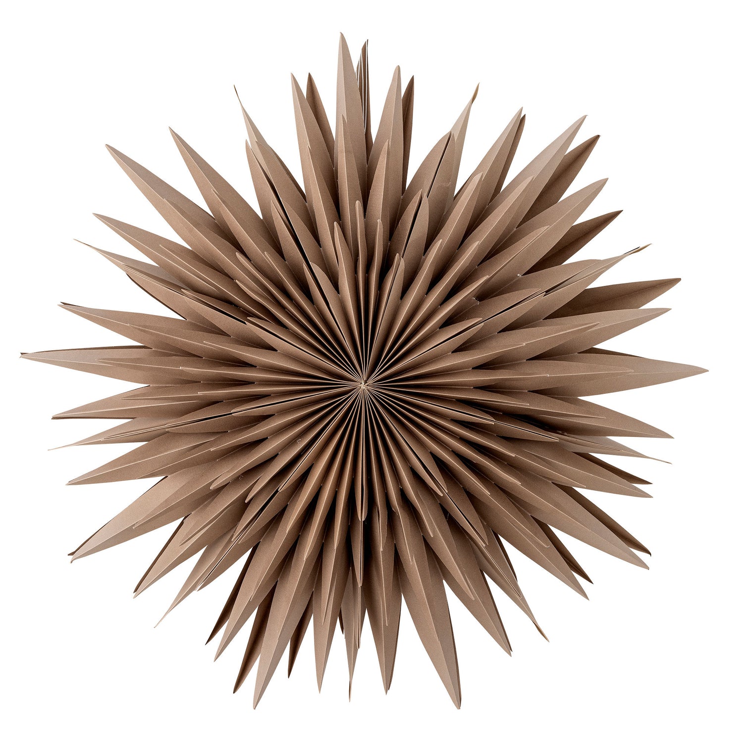 Bloomingville Elijas stjärna w/Light, Brown, FSC® Mix, papper