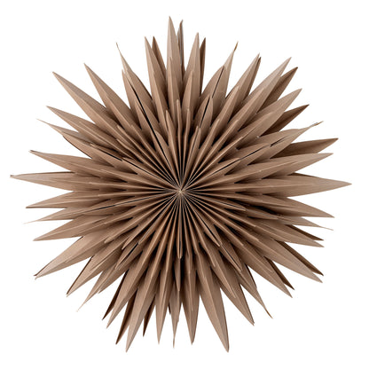 Bloomingville Elijas stjärna w/Light, Brown, FSC® Mix, papper