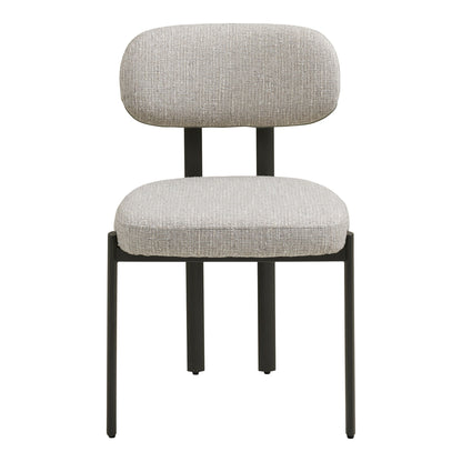 Royan Dining Chair - Matbordsstol, ljusgrå, grå Ben HN1316