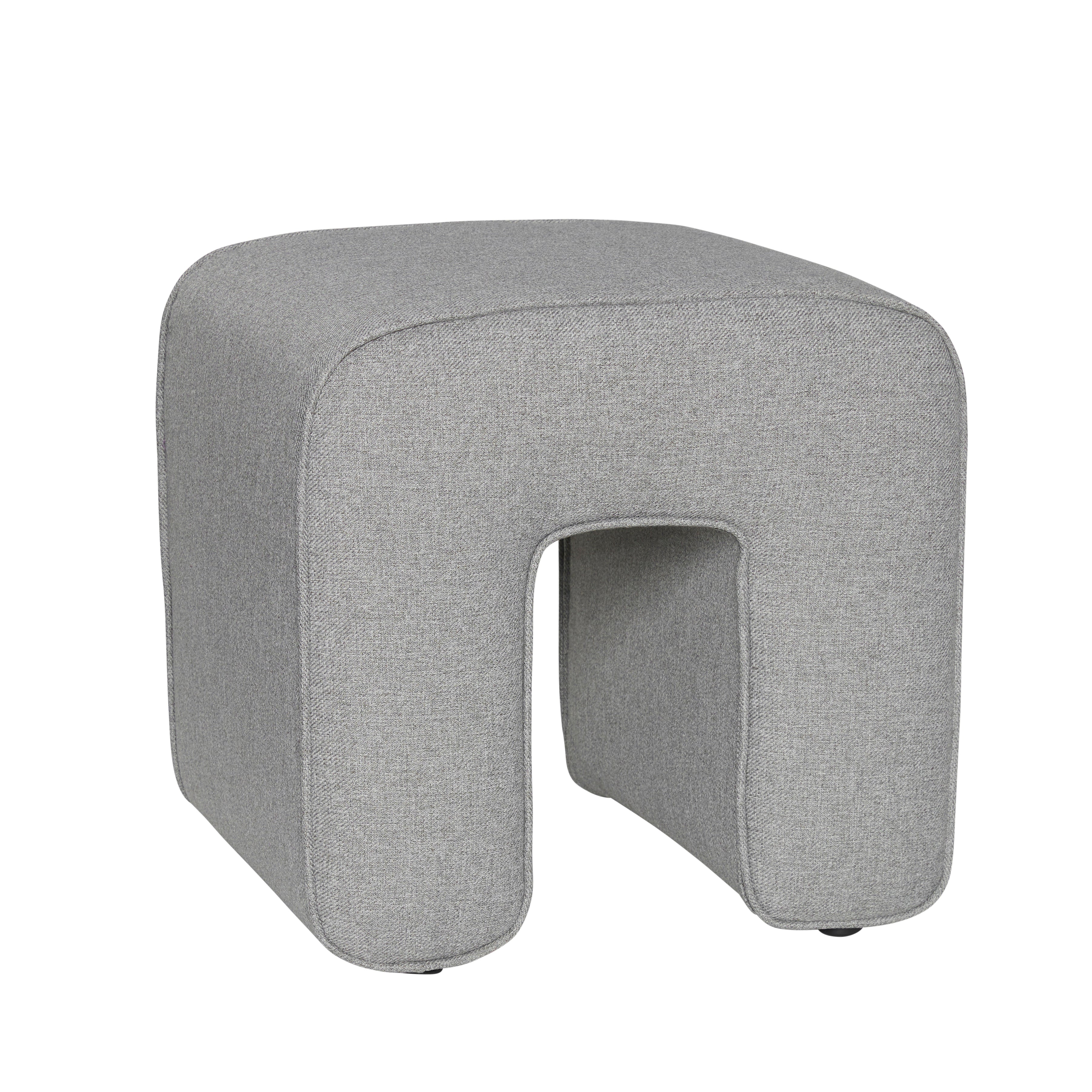 Skulptur Puf Gray - 45x45xh47cm