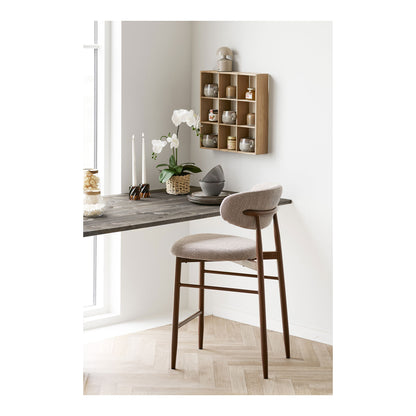 Levanto Bänkstol - Bänkstol, sand, ben i trälook, valnöt HN1302
