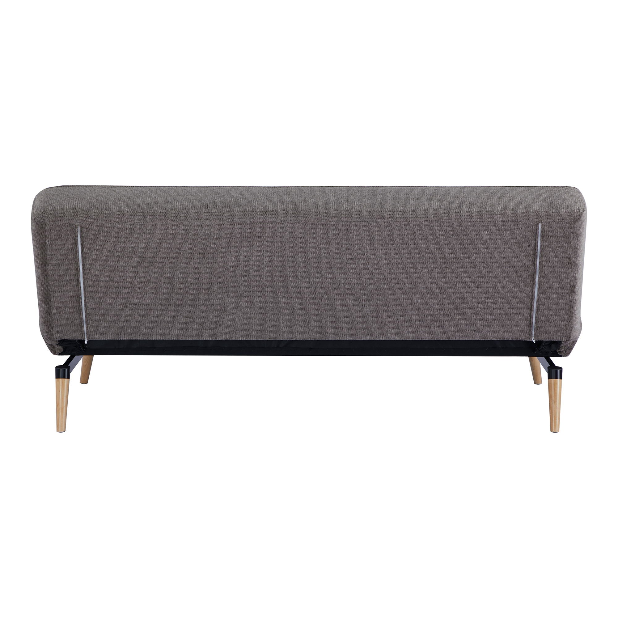 Svan bäddsoffa - bäddsoffa, brun, naturben HN1080