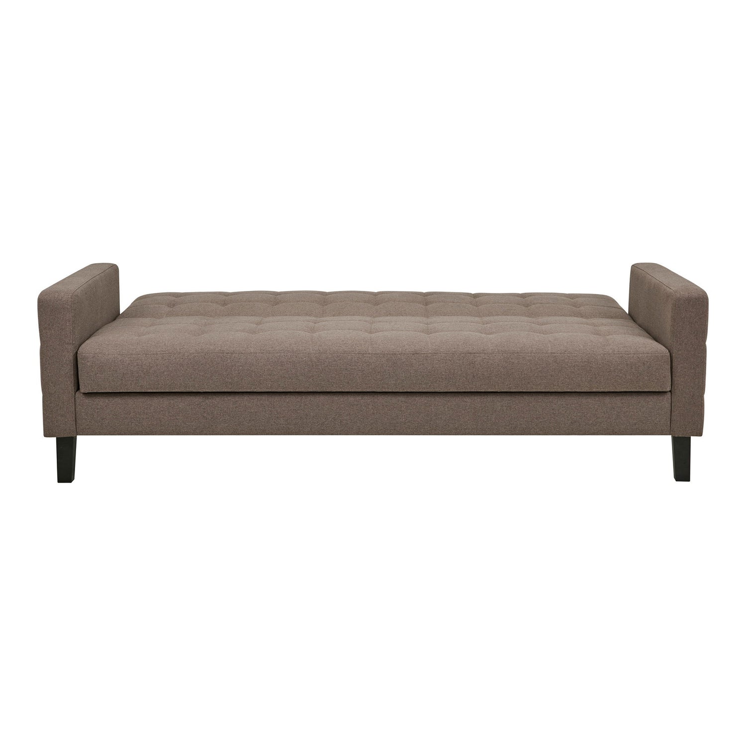 Milton SOFA BED - SOFA BED MED TRAGRES, BROWN, SVARTA BEN HN1089
