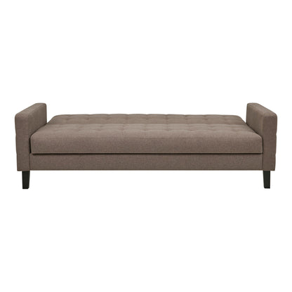 Milton SOFA BED - SOFA BED MED TRAGRES, BROWN, SVARTA BEN HN1089