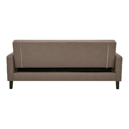 Milton SOFA BED - SOFA BED MED TRAGRES, BROWN, SVARTA BEN HN1089
