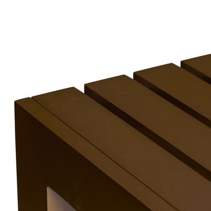 Haus Matbord Litet Brunt - 80x80xh76cm