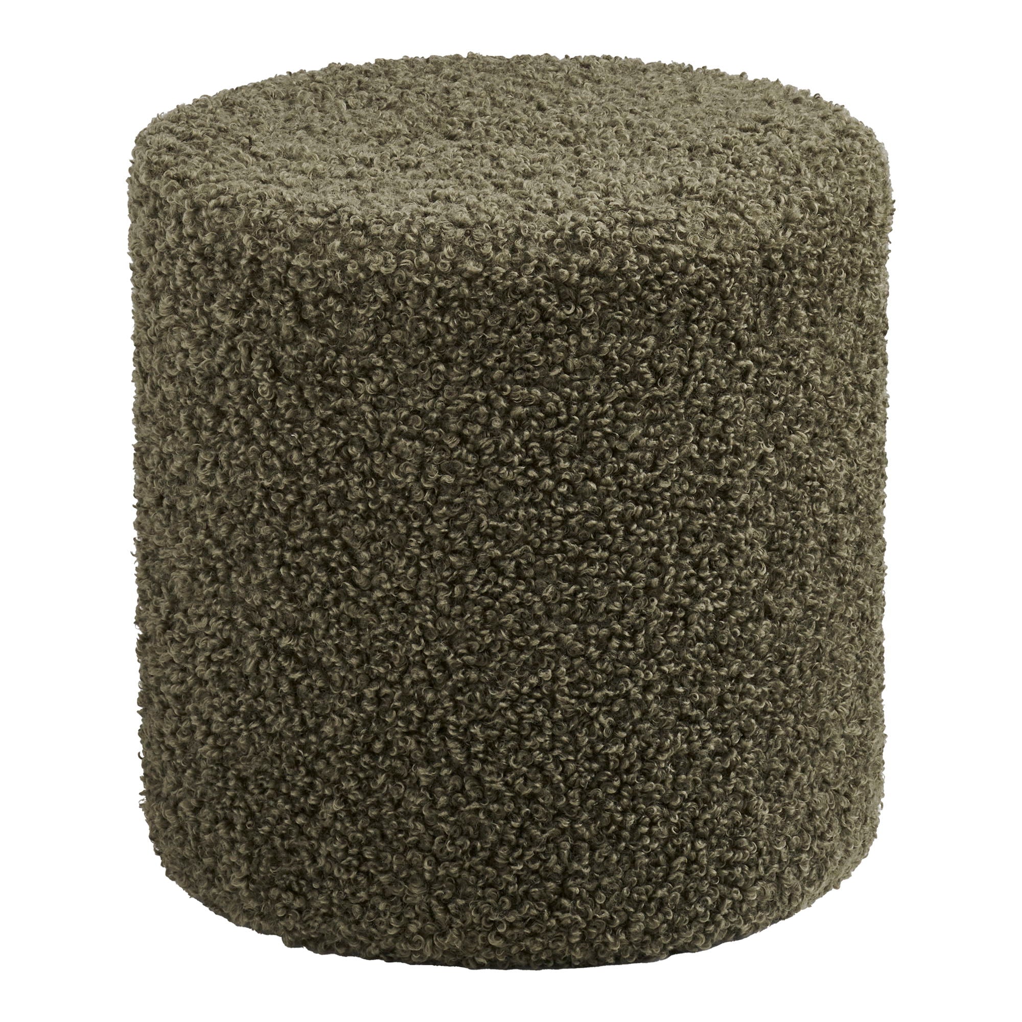 EJBY PUF - PUF, TEDDY, GRÖN Ø34X36 CM, HN1301
