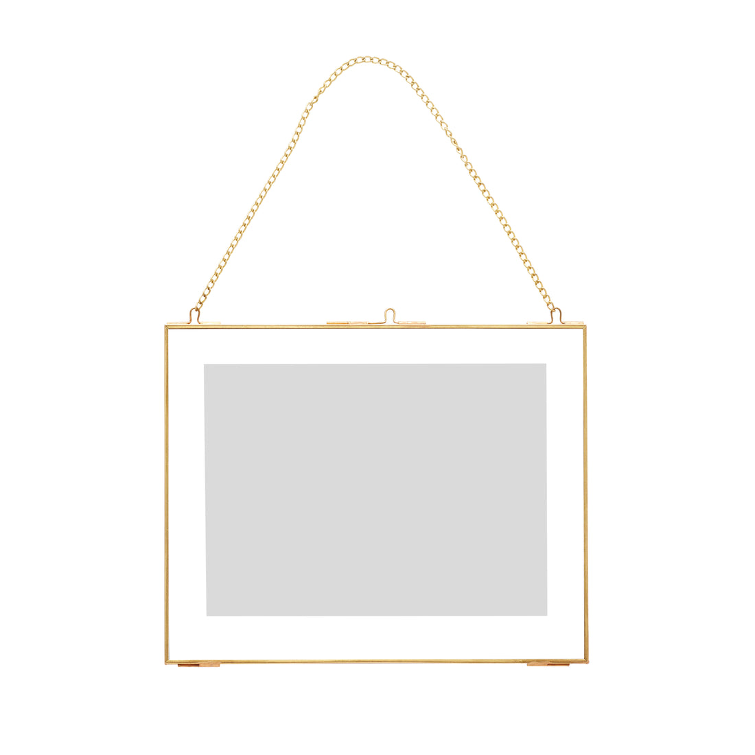 Takramkedja liten mässingsfärg - 30xh24cm