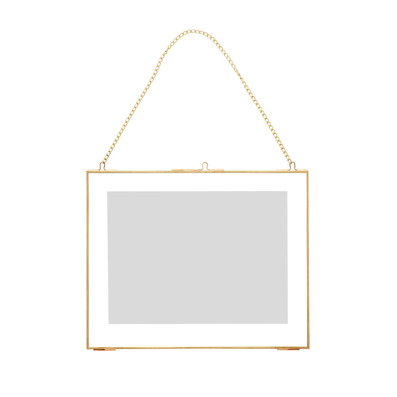 Takramkedja liten mässingsfärg - 30xh24cm