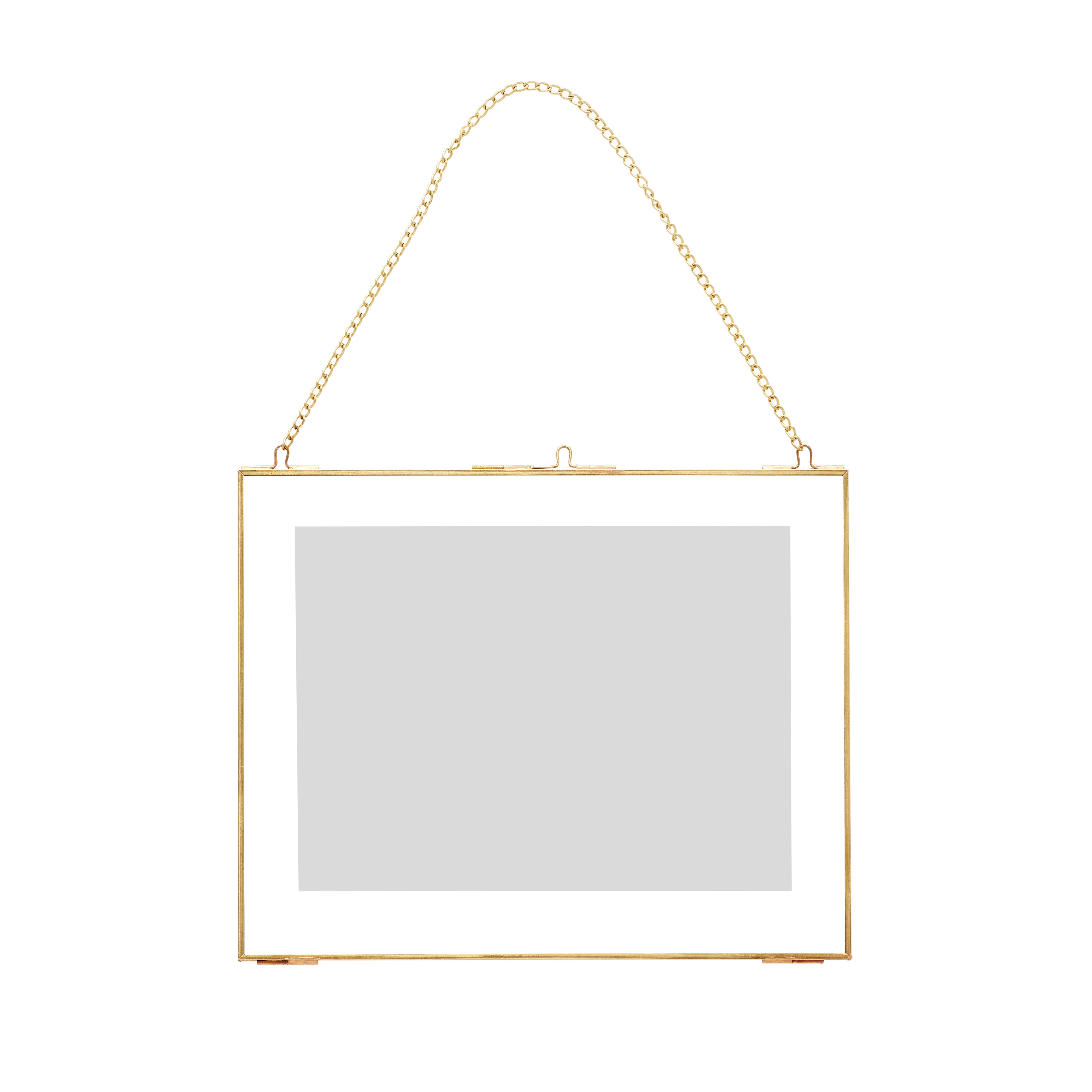 Takramkedja liten mässingsfärg - 30xh24cm