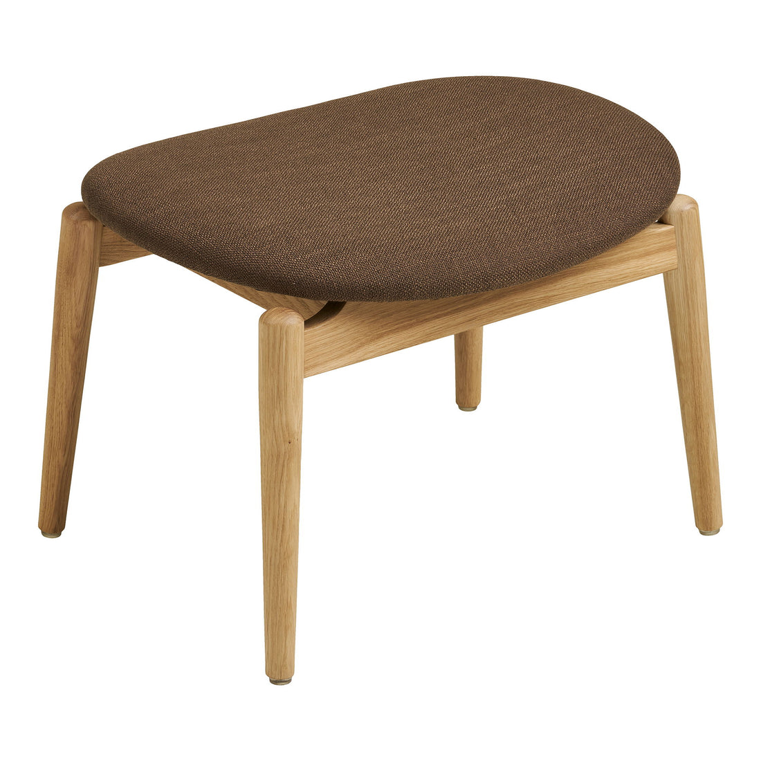 Olvera fotpall - fotpall, ek, natur/brun HN1084