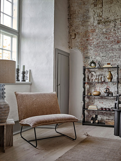 Bloomingville Savoya -hylla, svart, tall
