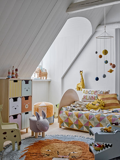 Bloomingville Mini Ibber -ordförande, Gray, FSC®100%, MDF