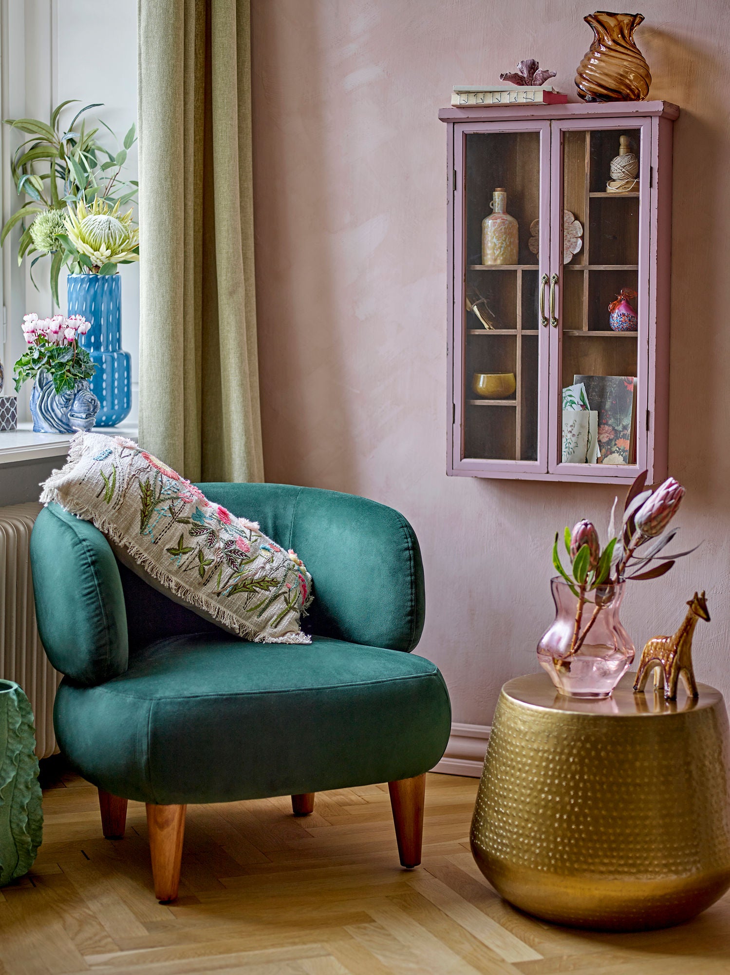 Creative Collection Rylo Vase, Brown, Glass