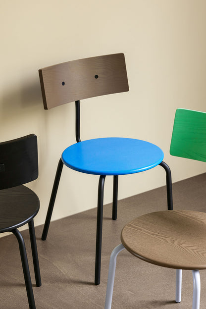 Hübsch koi matstol svart