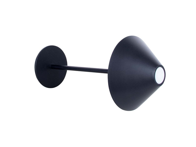 ERA -lampa, svart