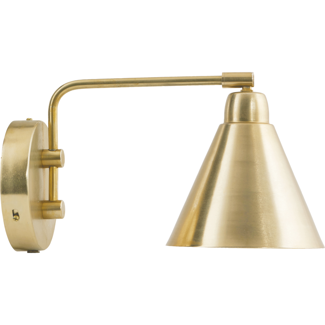 Vägglampa, hdgame, mässing