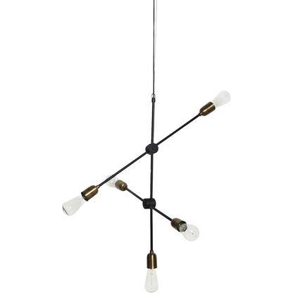 Lampa, hdmolekylär, svart;
