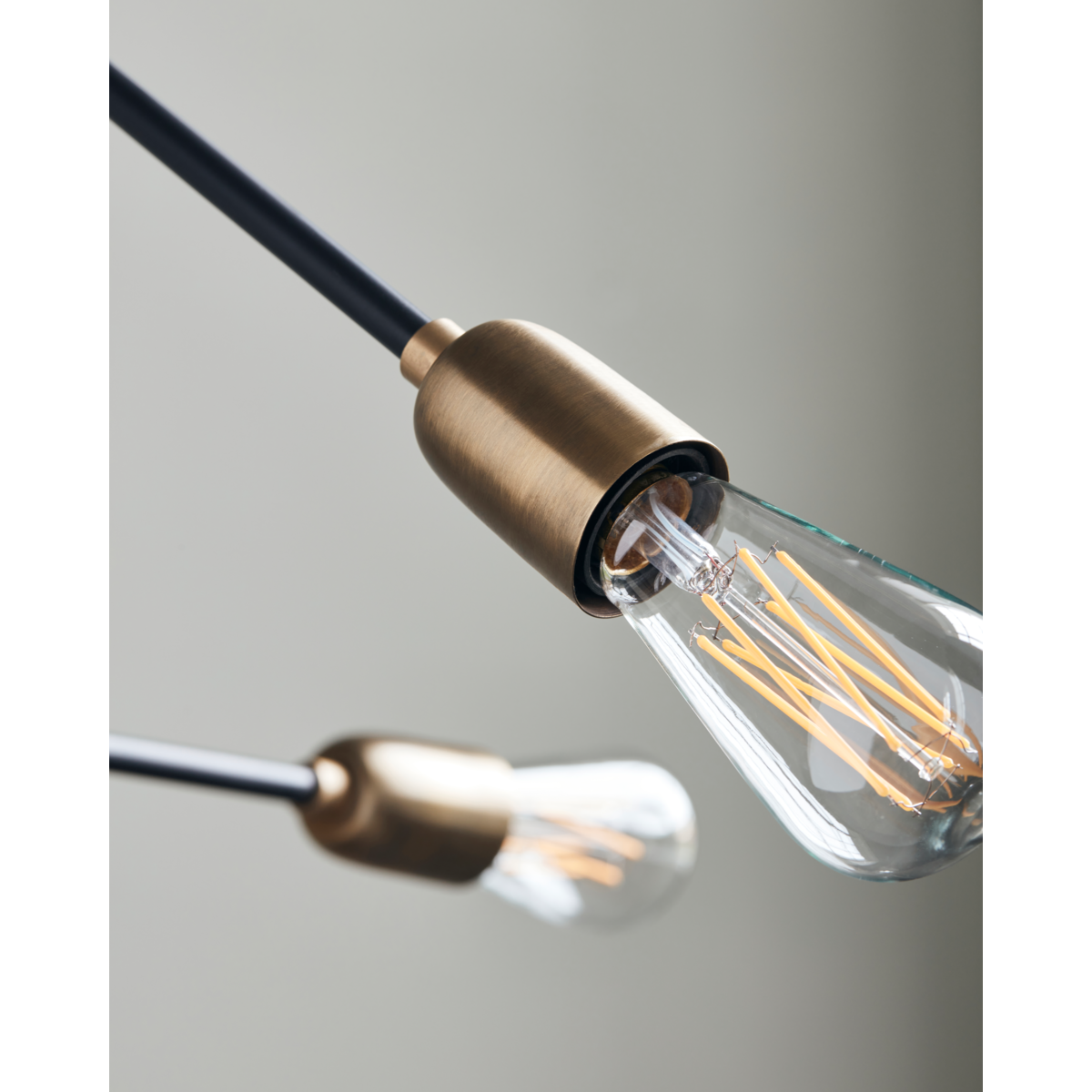 Lampa, hdmolekylär, svart;