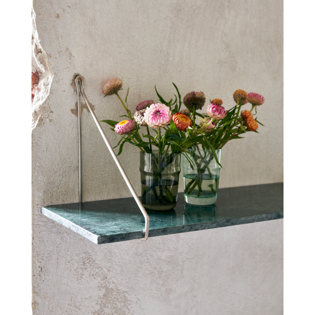 Hyllkillar, hdapart, borstat silver