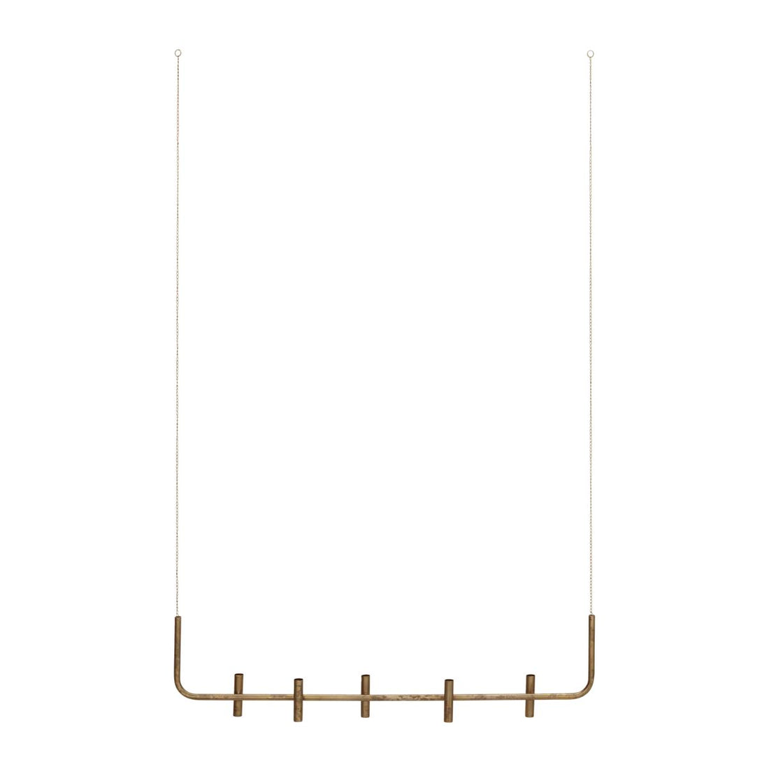 Ljusstake, hdmaxi, antik mässing finish