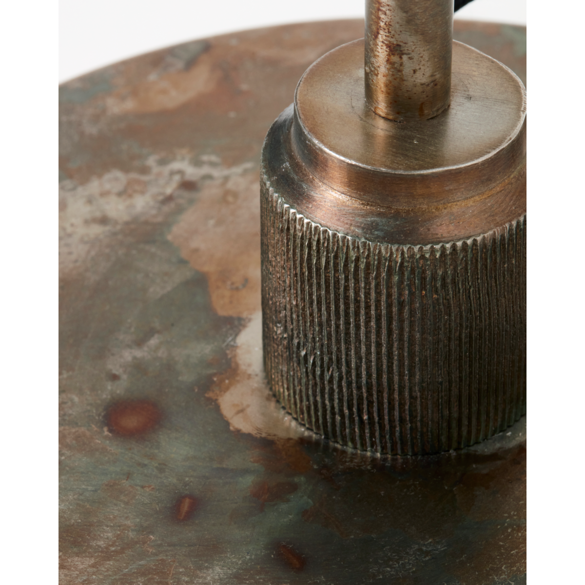 Bordslampa, hdboston, antik brun