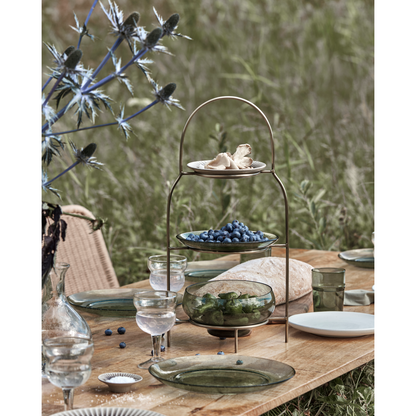 Plattuppsättning, HDSANA, antik mässingsfinish