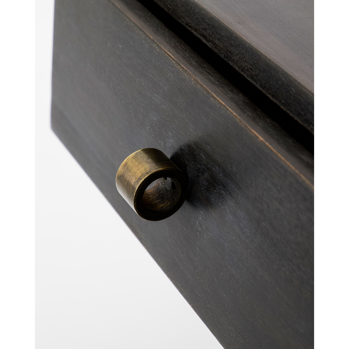 Sidobord, hdbedsi, svart