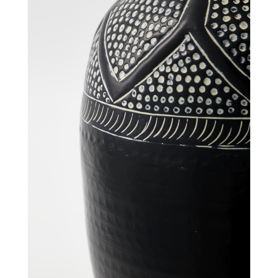 Vas, hdbloss, svart