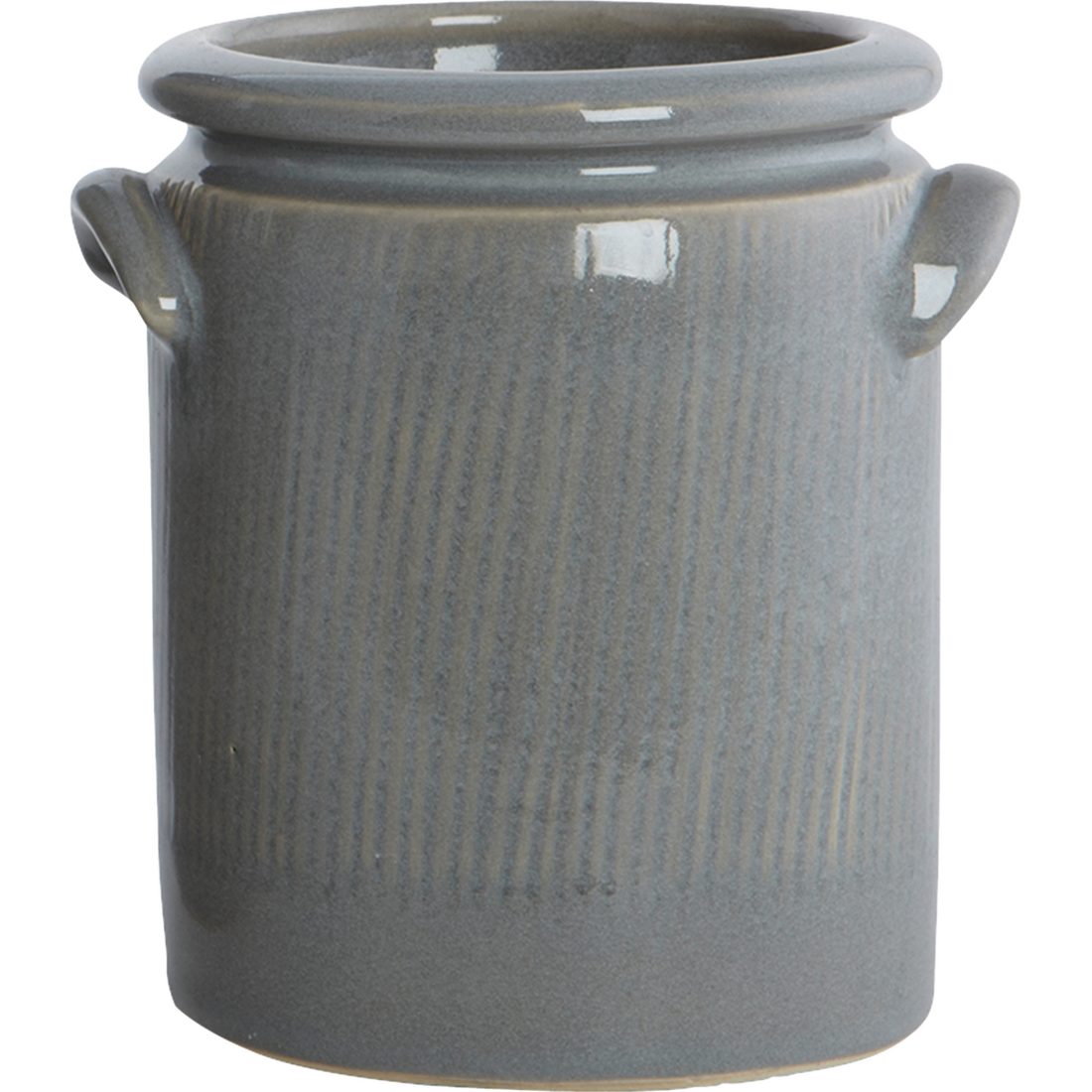 Örtpott, hdpottery S, ljusgrå