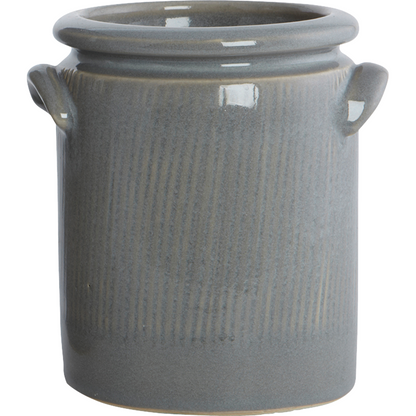 Örtpott, hdpottery S, ljusgrå