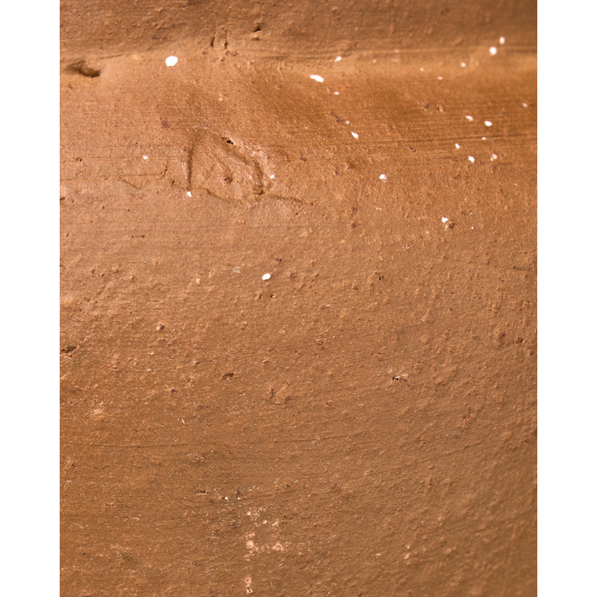 Örttpanna, hdterra, antik brun