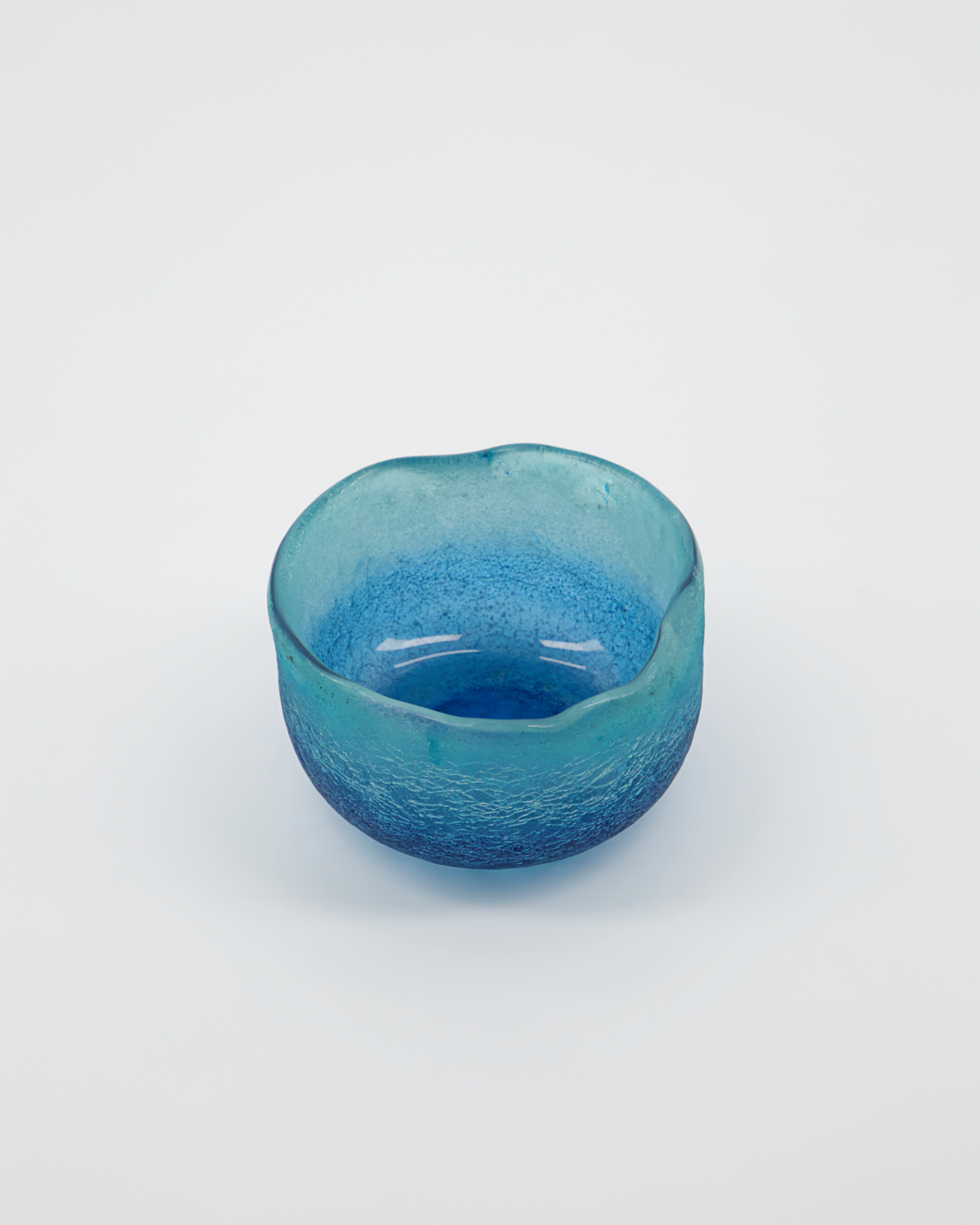 Värmeljushållare, HDCrackle, Blå