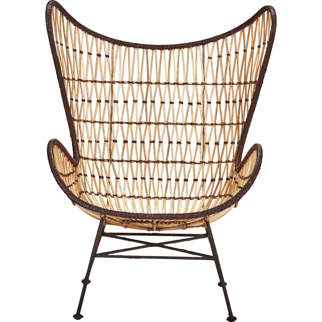 Lounge stol, hdflow, natur