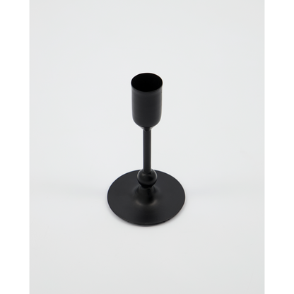 Ljusstake, hdfolk, svart antik