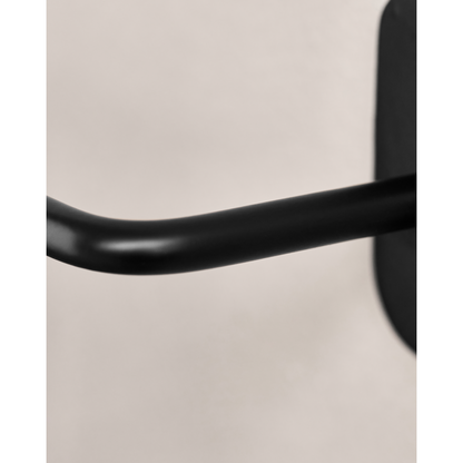 Handdukhållare, pati, svart