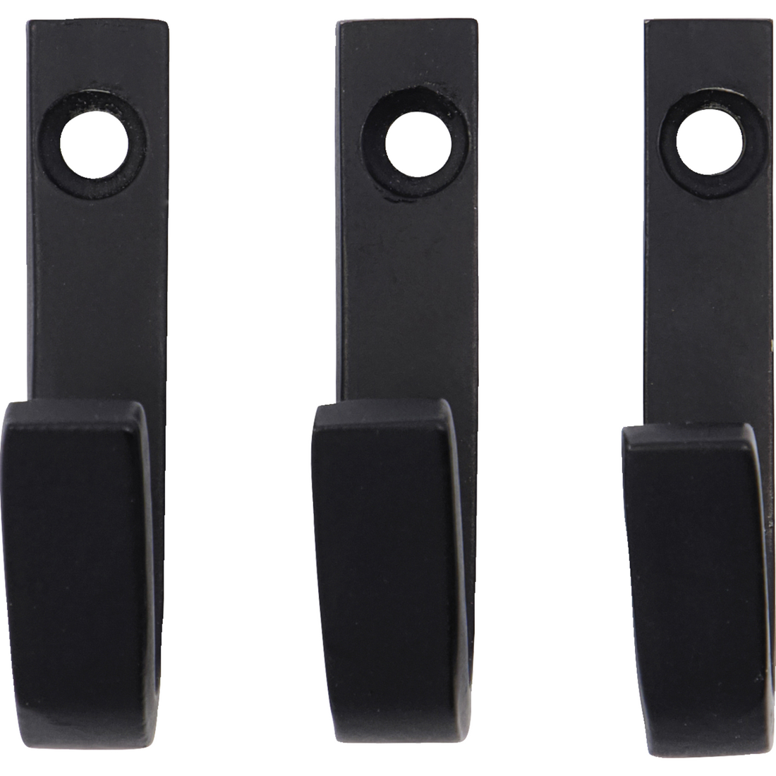 Hook, hdbath, svart b: 1 cm, h: 5 cm