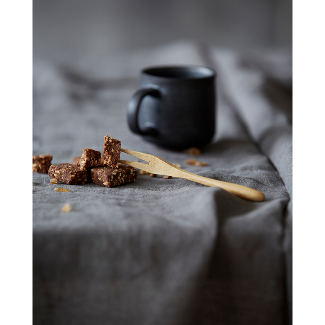 Gaffel, hdbambu, naturen