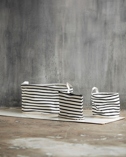 Förvaring, HDStripes, Svart; Vit