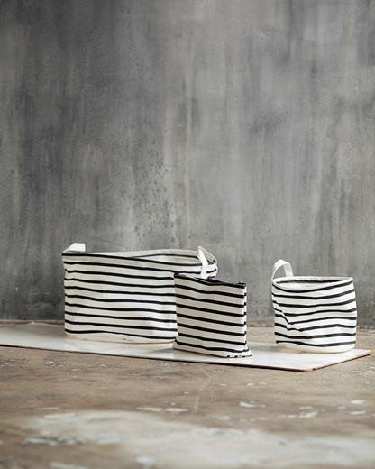 Förvaring, HDStripes, Svart; Vit