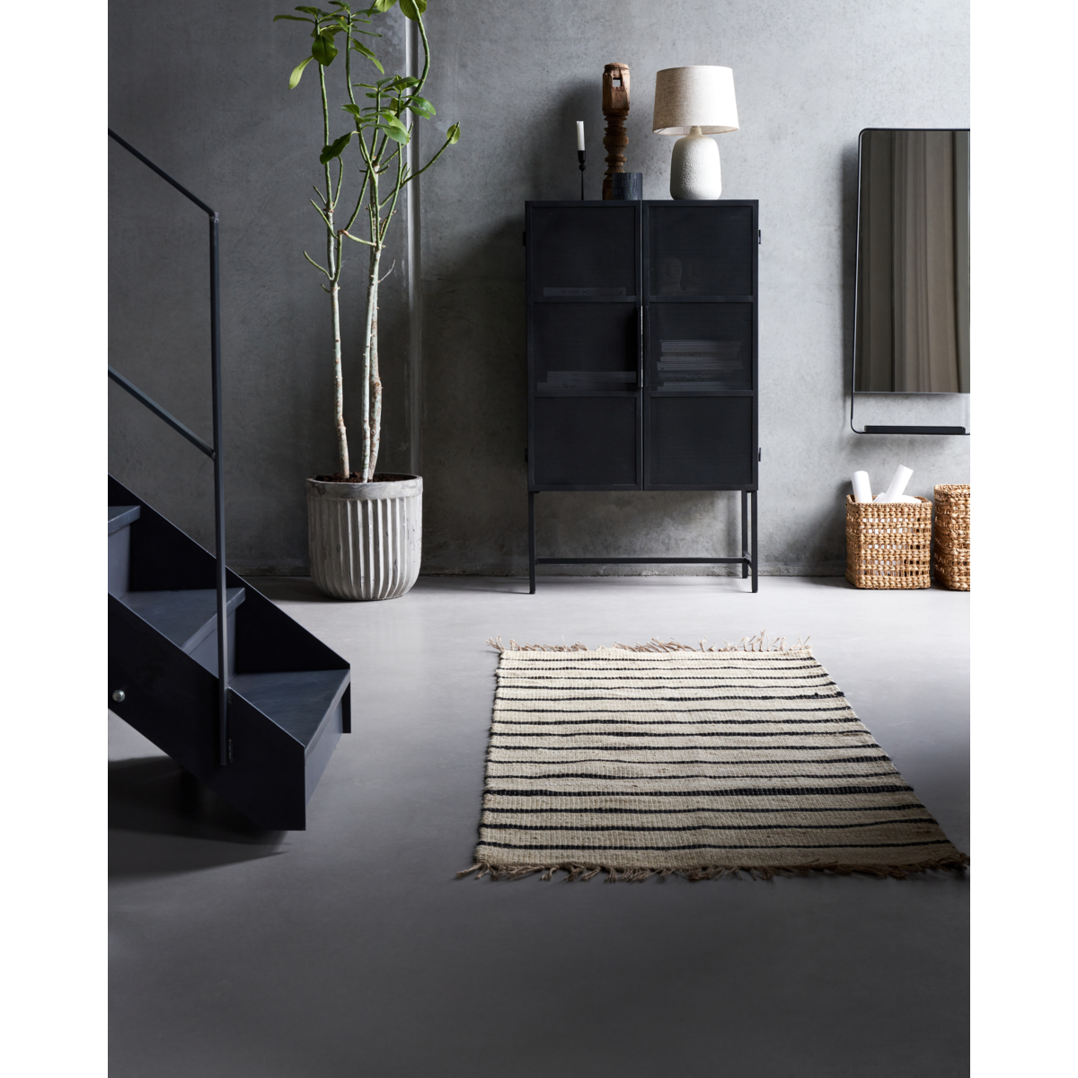 Filt, hdsima, svart;