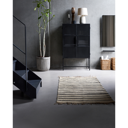 Filt, hdsima, svart;