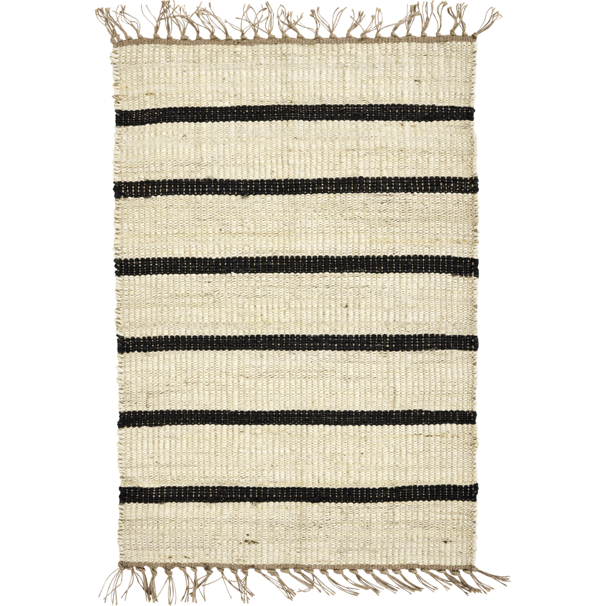 Filt, hdsima, svart; naturlig