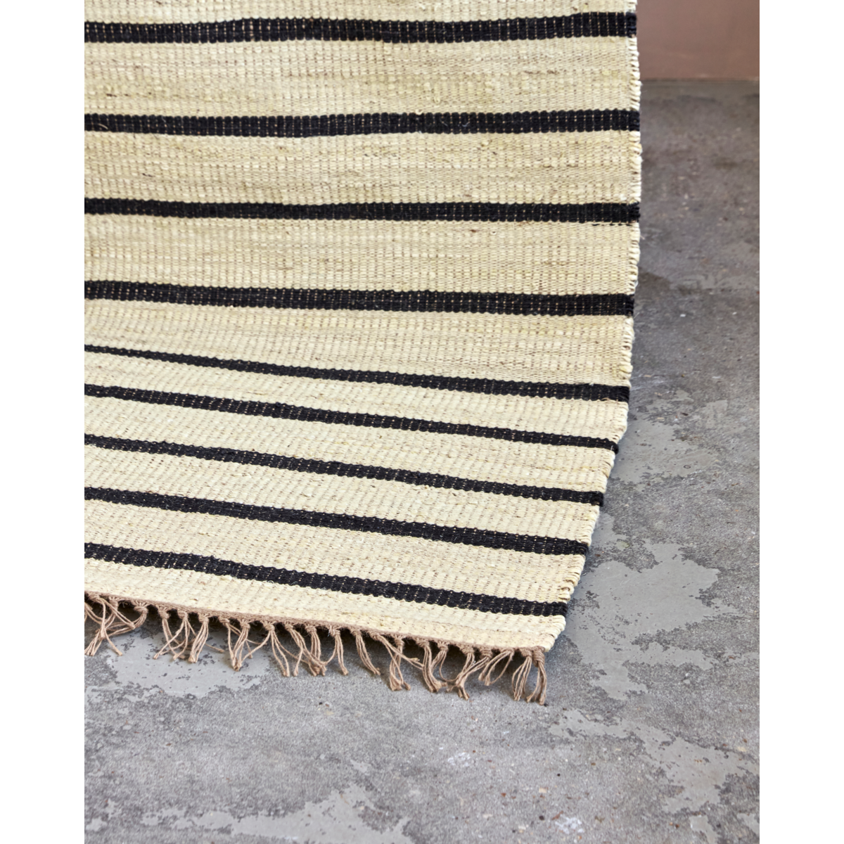 Filt, hdsima, svart; naturlig