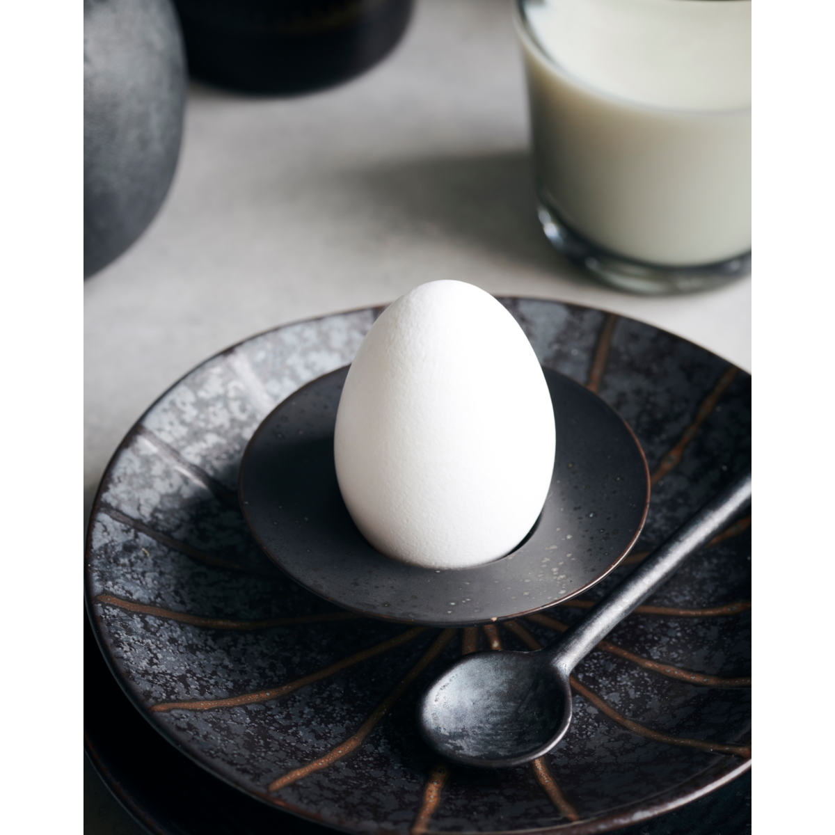 Egg Cup, Hdpion, svart;