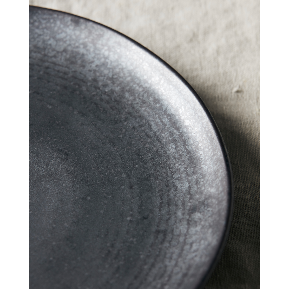 Lunchplatta, hdpion, svart;