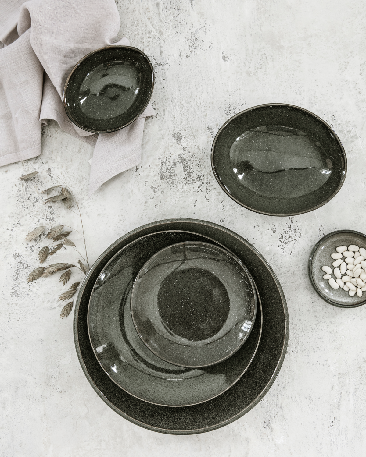 Lunchtallrik, HDLake, Grön