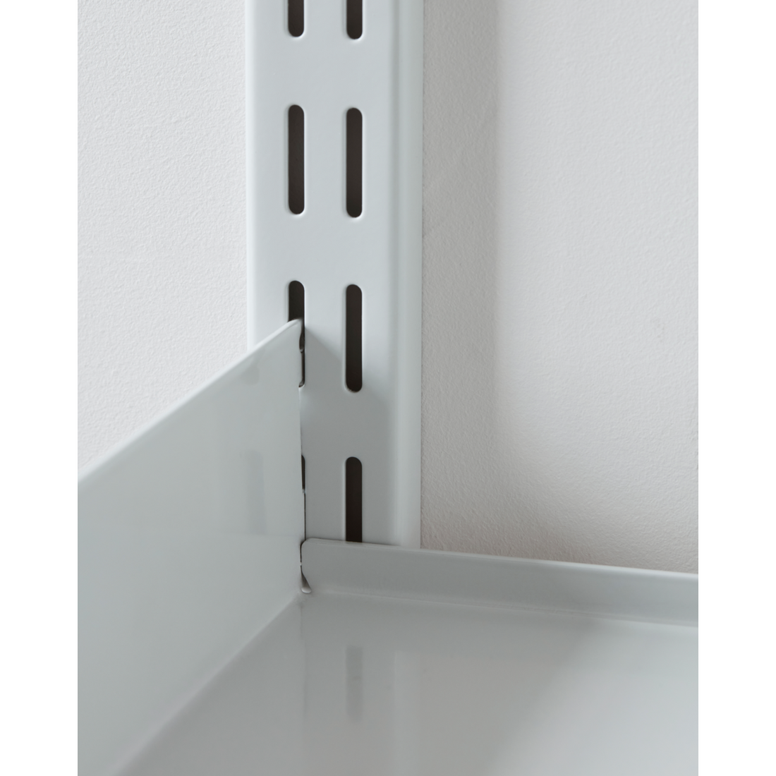 Skrivbord till hyllsystem, hdfari, grå