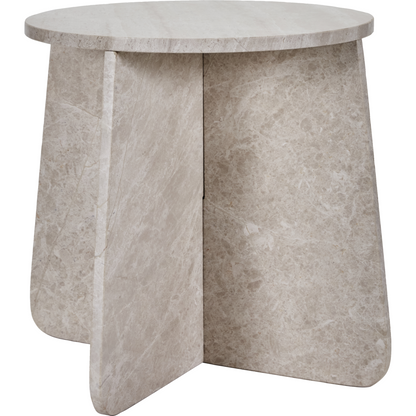 Sidobord, hdmarb, beige